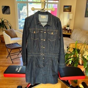 Madewell Dark Denim Dress | Size Large | NWOT Condition